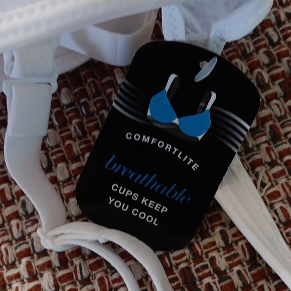 New 34D Bali One Smooth U Ultra Light Convertible Full Coverage Bra - Picture 6 of 10